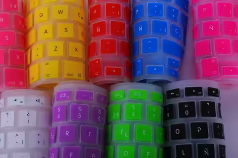 New Silicone Spanish Letter Keyboard Cover For Macbook Air 11.6 inch A1465 A1370 Protector for Macbo