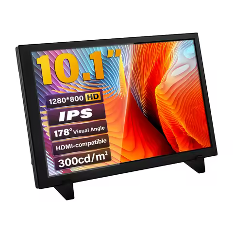 10.1 Inch 1280x800 Touch Screen IPS LCD for Computer Monitor for Switch Xbox 360 HDMI-compatible Dis