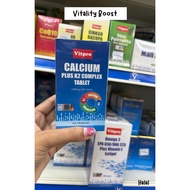 Vitpro Calcium Plus K2 Complex Tab 1339 Mg 90's