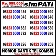 KARTU PERDANA Nomor Cantik TELKOMSEL Simpati 000000 - 0812 300000 xxx