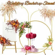 Metal Arch Backdrop Deco Klasik Wedding Balloon Arch Backdrop Board Arch Wall Birthday Backdrop Stan
