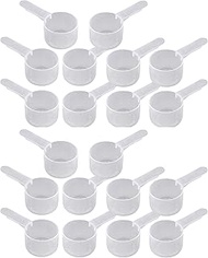 29.6 mL Plastic Measuring Packaging Scoop (= 6 teaspoon/ = 29.6 cc/ = 2 tablespoons/ 1 fl oz), Mediu