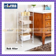 TERMURAH INFORMA RAK 3 SUSUN / RAK 4 TINGKAT / TIER RAK DAPUR GALON DISPENSER MAGICOM MAGIC JAR RICE
