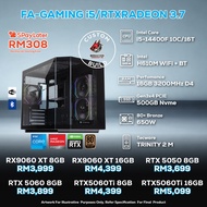 # DOTATECH FA-GAMING i5/RTXRADEON 3.7 - PC GAMING PACKAGE / 16GB DDR4 / 500GB SSD / i5 14400F + GPU 