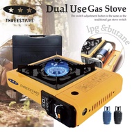 Golden Wing Three Stars Original Butane Stove Portable Gas Hobs Cooking Stove # G3000 LPG and Butane