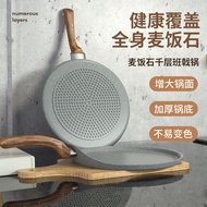 Woody non-stick pan 16~26CM Pancake pan Suitable for all stoves including Induction Cooker/Flat bott