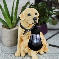 Garden Decoration Garden Decoration Solar Outdoor Garden Light Waterproof Garden Decoration Landscape Decoration Outdoor Creative Puppy Decoration Lawn Light