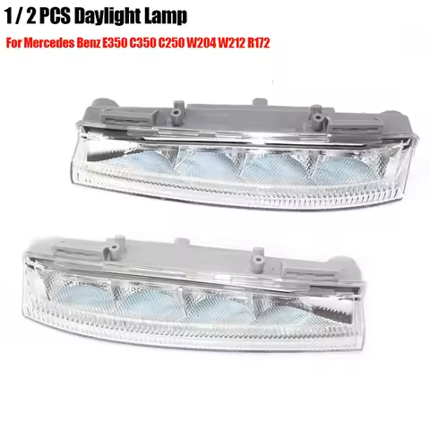 For Mercedes Benz E350 C350 C250 W204 W212 R172 Front LED DRL Daylight Running Lamp Light 2049068900