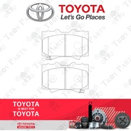 Original Toyota Front Brake Pad 04465-60151 for Land Cruiser HDJ100 UZJ100 4.2VX 4.7AX 1998-2007 1HD