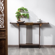 A Small Case Study of a New Chinese Style Foyer Cabinet with a Foyer Table. Table View. Table Cabine