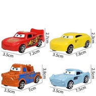 โมเดลรถแข่ง Car Mcqueen ตกแต่งเค้ก ชุด3คัน/4คัน/6คัน