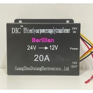 Converter 20A DC 24V - 12V Small / Step Down 20Amper DC 24V to 12V