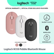 【COD】Logitech Pebble Mouse 2 Slim Bluetooth Wireless Mouse M350 M350s