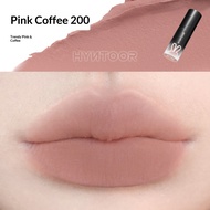 HYNTOOR Nude Lip Mud nude brown nude coffee nude pink milky matte lipstick black & brown slim tube l