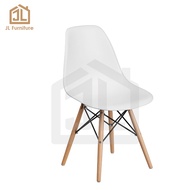 JL Furniture Plastic Shell Eames Chair Indoor Outdoor ABS Plastic Chair Modern Shell Lounge Chair Di