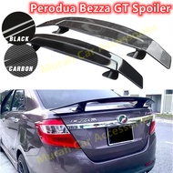 Perodua Bezza Rear GT Spoiler / Seagull Spoiler Black Carbon