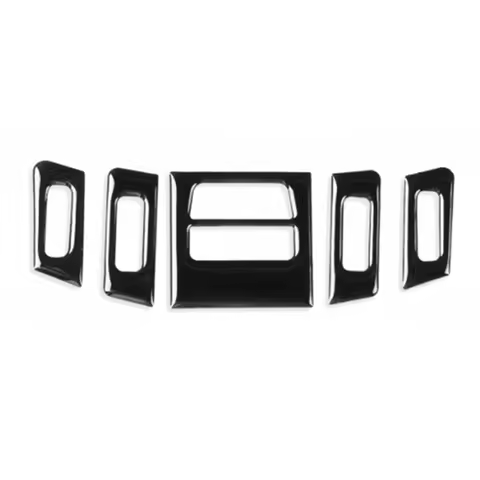 AB56-Car Trim Sticker For BMW 3 Series E90 E92 E93 2005-2012 Center Console Air Outlet Frame A/C Out