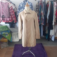 Light Brown Cotton Coat by Spao