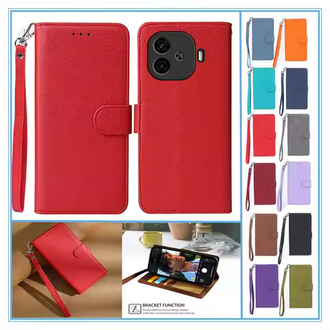 Wallet Flip Case For vivo iQOO Z9 Turbo Phone Case Etui iQOO Z9 Turbo Plus global Version Cover iQOO