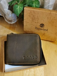 🌜Readystock 🌛 Original Cow Leather Full Zip Camel Polo Jeep Timberland Wallet For Men