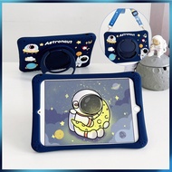 Case for Lenovo Tab P11 Plus 11inch M10 Plus 3rd Gen 10.6inch for Xiaoxin Pad 11inch Tablet Rotate 360 ​​degrees Astronaut Case Soft Glue Strap Shockproof Bracket