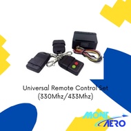 READY STOCK Universal Remote Control Set (330Mhz/433Mhz)