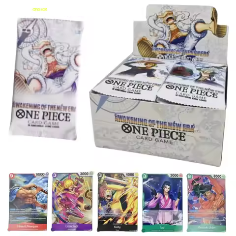 Anime One Piece Cards 300Pcs/Box English Awakening Of the New Era Trading Card Game Collection Battl