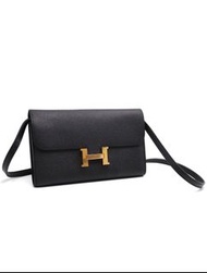 HERMES Constance wallet - 黑金 C