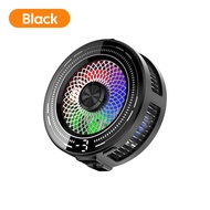 Magnetic/Back Clip Phone Cooler Low-Noise 3 Levels Temperature Control Wireless Phone Cooler Display