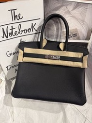 門市現貨～Hermes Birkin 30 黑色銀釦 togo G stamp