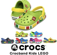 (Buy 1 pair get free 2 Jibbitzs=50฿)รองเท้าเด็ก Crocs LEGO Kids สินค้าพร้อมส่ง คุณภาพพรีเมี่ยม 💯