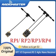 Radiomaster RP1 RP2 RP3 V2 FCC 2.4ghz ExpressLRS ELRS Nano Receiver T Antenna For TX16S TX12 RC Radi