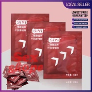 [💝READY STOCK💝] Siyi Jelly Packet Lubricant Anal Lube Vaginal Massage Gel Pelincir 6ml/pack