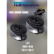 TAYAR TUBE EGOS TUBE MOTORCYCLE MOTORSIKAL TUBE TIUB TYRE 225-17 250-17 275-17 300-17 TIUB (TAYAR DA