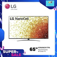 LG NanoCell 4K Smart TV รุ่น 65NANO91TPA | NanoCell Display | Full Array Dimming Pro | Dolby Vision &amp; Atmos | Google Assistant , 65NANO91