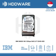 IBM 300GB 10K 12Gbps SAS 2.5 G3HS HDD // 00WG685 // 00WG686 // 00WG689