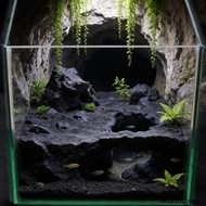 JoJo Aquarium Decors Fish Tanks Decoration Betta Fish Tanks Accessories Ornament