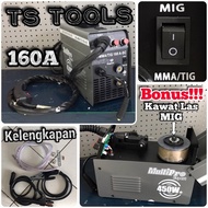 Mesin Las Mig 160A Tig Mesin Las CO2 Tanpa Gas Multipro MIG 160A SC