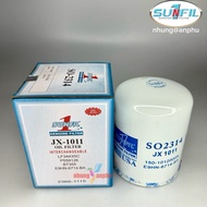JX1011 oil filter TRUCK CHINA engine Hole 3.5mm internal gasket size 110x145x62/71 Sunfil 1 quality 