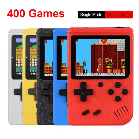 400 In 1 MINI Games Handheld Game Players Portable Retro Video Console Boy 8 Bit 3.0 Inch Color LCD 