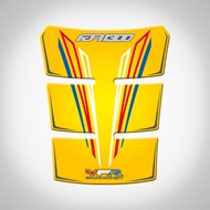 Motorcycle 3D Gel Fuel Tank Pad Protective Sticker Fuel Tank Decal Fishbone Protective Sticker for Y