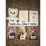 Plushie skzoo 10cm jiniret pilot md pc photocard hyunjin stray kids ld pob applemusic appmus muplant