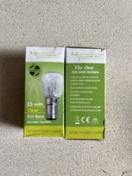 15W Clear B15 Base 燈泡