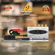 Behringer UCA202 Ultra-Low Latency 2 In/2 Out USB/Audio Interface