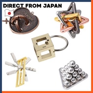 TOMMYFIELD Wisdom Ring Puzzle Brain Teaser Adult Difficulty Max Brain Training Ring Puzzle