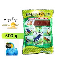 3 in 1 Bird Food Makanan Burung 450g - EMAS 10 Tiong Mas & Thrush Bird Feed Mynah