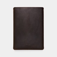 真皮棕色 MacBook 保護套 – 纖薄筆電收納袋