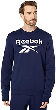 Reebok Men's Standard Crewneck Sweatshirt, Vector Navy, Medium