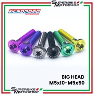KENDMOTO TITANIUM BOLT M5 HEADBIG