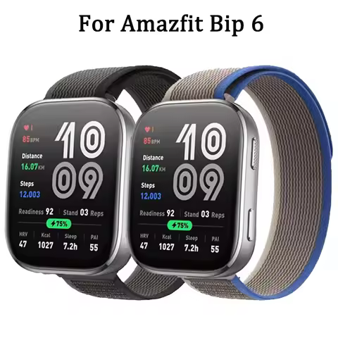 for Amazfit Balance/Balance 2 Strap for Amazfit Bip 6 Band Nylon Bracelet for Amazfit Bip 5/Bip 5 Un